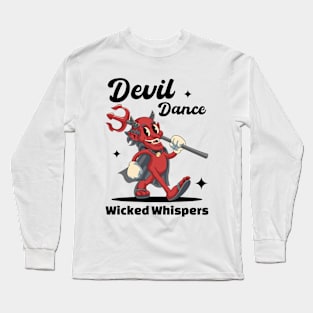 Funny Devil Halloween Long Sleeve T-Shirt